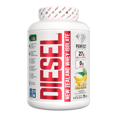 Perfect Sports Diesel New Zealand Whey Protein Isolate (5lbs)