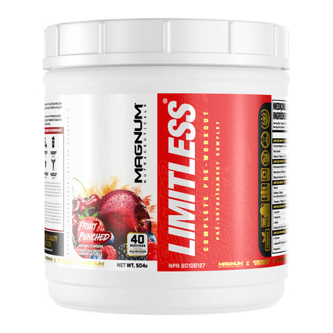 Magnum Limitless Pre-Workout (40 Servs) - Best Before 09/25