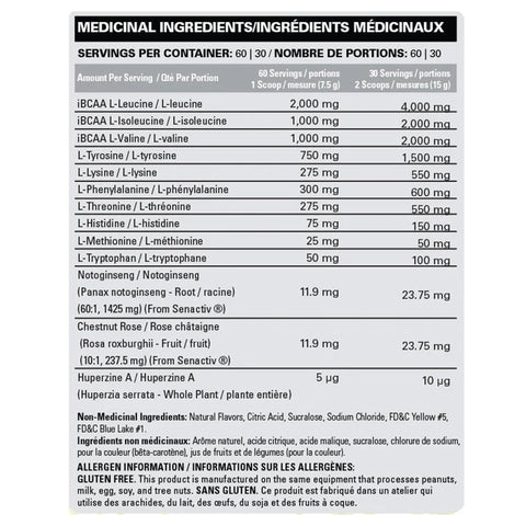 Beyond BCAA + EAA (60 Servs)