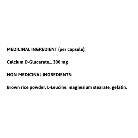 Calcium D-Glucarate (90 Caps)