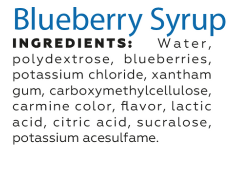 Mrs. Taste Blueberry Syrup (335g)