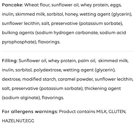 Bite & More Protein Pancake (12 Packs)