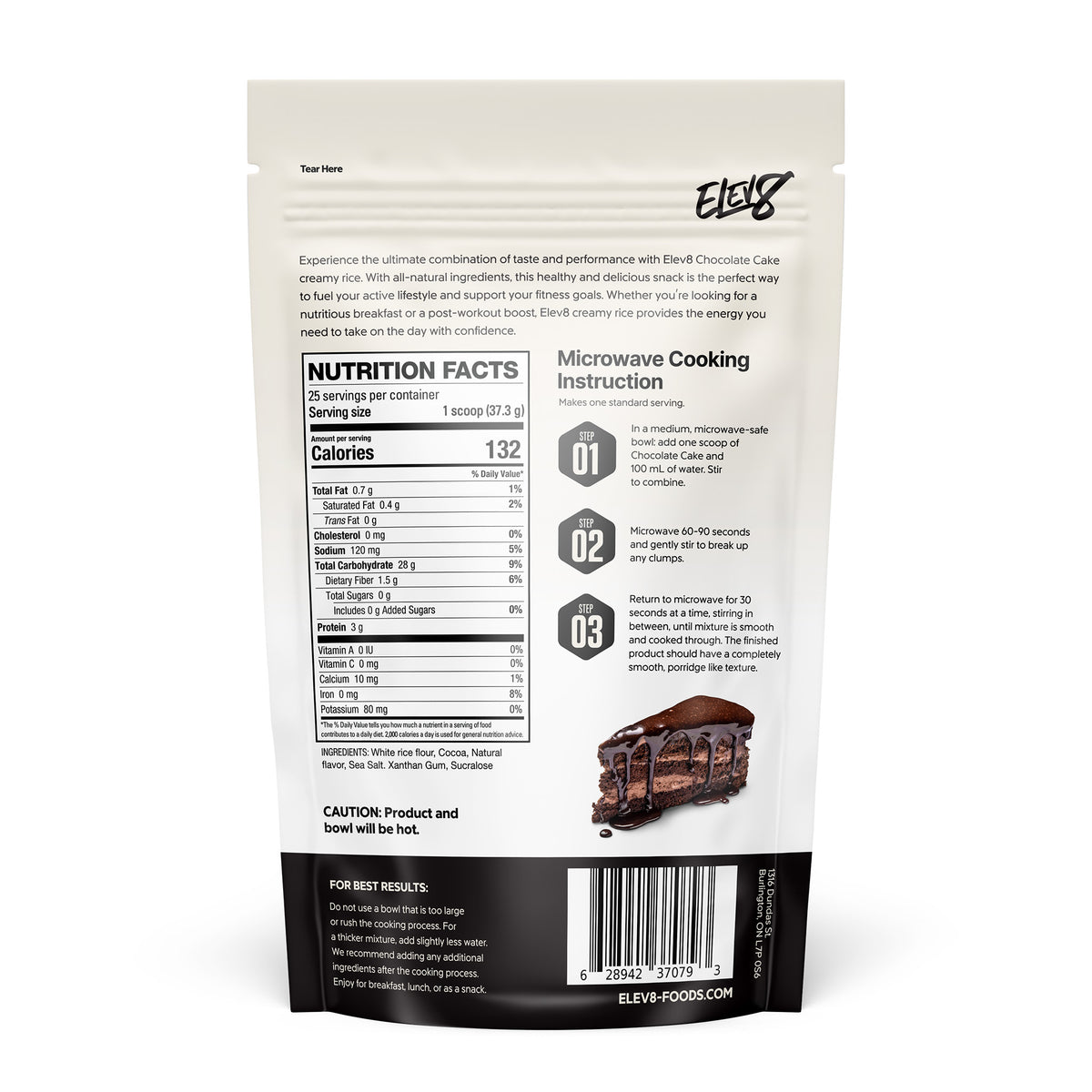 Elev8 Creamy Rice (925g) – Vita Plus USA