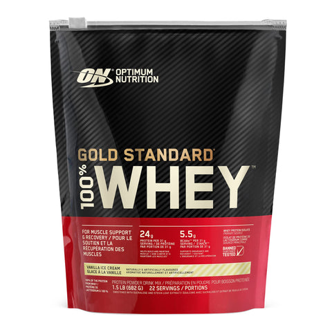 Gold Standard 100% Whey (1.5lbs) - Best Before 04/24