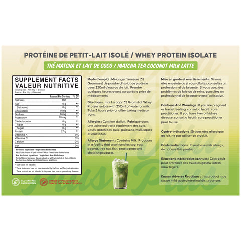 [BULK] Whey Protein Isolate (1lb to 25lbs)