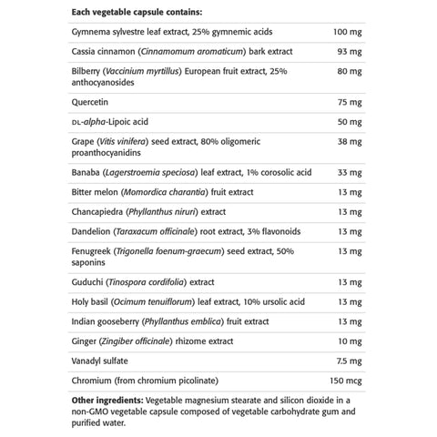 New Roots Blood Sugar Balance (120 Caps)