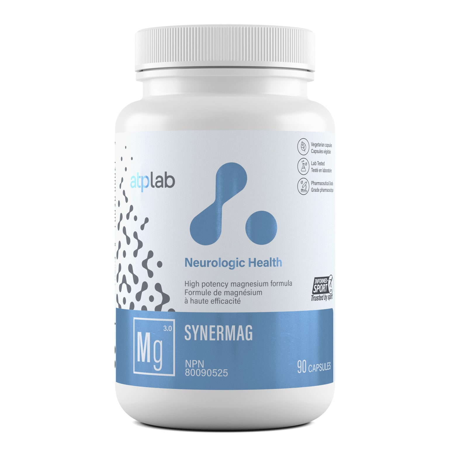 ATP Lab - Synermag - 90 Capsules main image 1